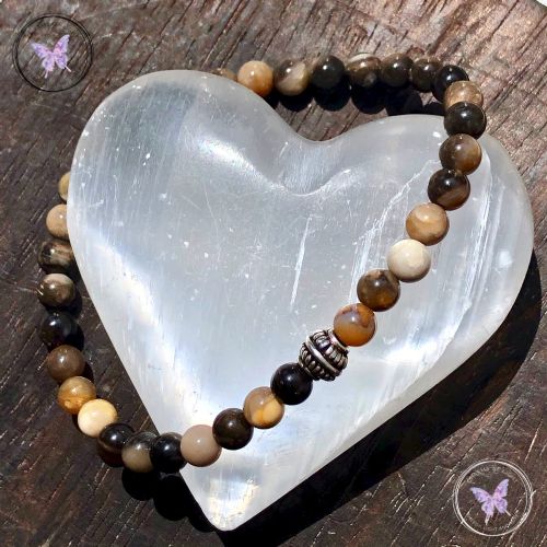 Petrified Wood Healing Jewellery  and  Crystals